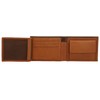 Gusti Lewi Men's Leather Wallet, hazelnut, Retro