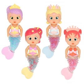 BLOOPIES FANTASY TAIL ZOE Bambola da Bagno Sirena Acquatica con Coda Riempibile di Palline che si Espandono con l’Acqua e Spruzza Acqua per Più Divertimento Bambini dai 2 anni in su