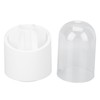 Makeup Brush Holder 360 Degree Rotatable Large Capacity Dustproof Cosmetics