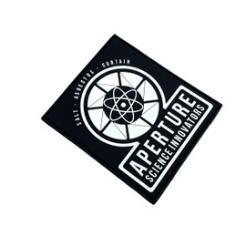 Aperture Science Innovators Cosplay Airsoft PVC Velcro Emblem Badge Patch (Glow in the Dark)