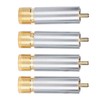 4PCS Preffair/R1722 Audio Connector Gold Plated Self Locking Solderless RCA