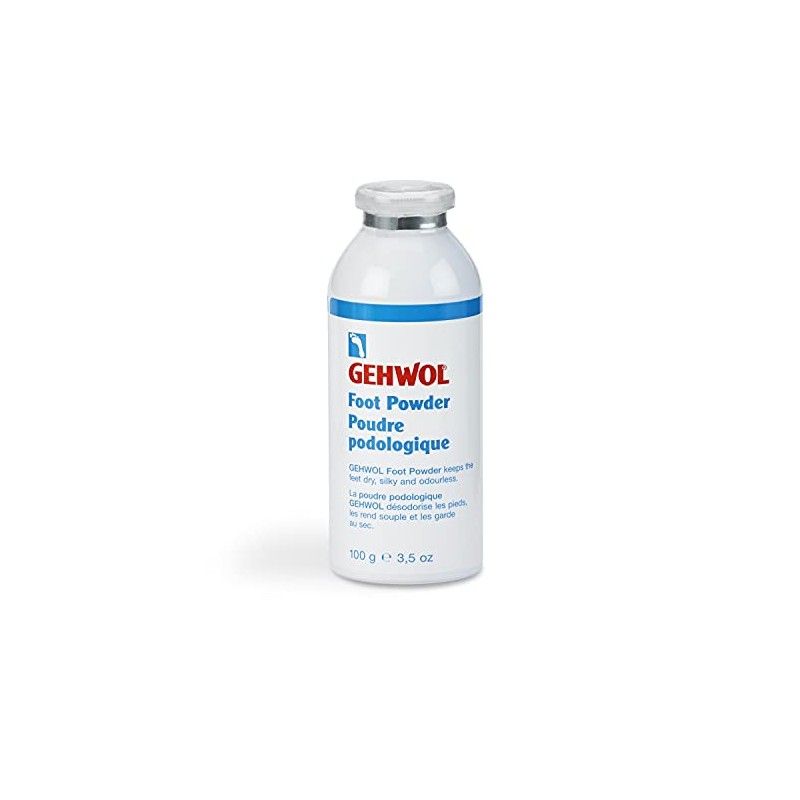 Gehwol Foot Powder Odourless Antibacterial Talc 100Gm Prevents Atheletes Foot
