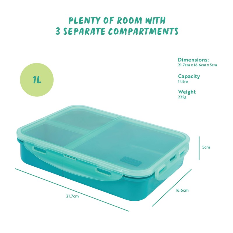Polar Gear Lunch Box with A-Z Sticker Sheet, Polypropylene, 1