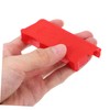 iplusmile Ladder Cover End Cap Covers Red Aluminum Ladder Pad