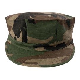 Rothco R/S 8 Point No Emblem Marine Cap, Camo, Medium