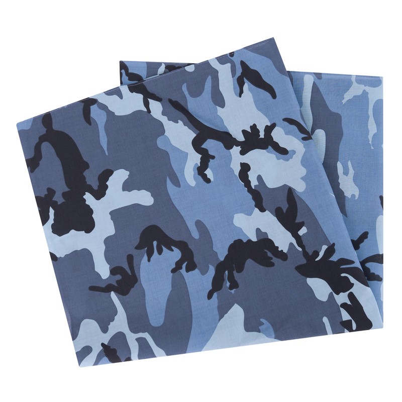 Rothco Large Camo Bandana - Multi-Use Camouflage Headwear for Every