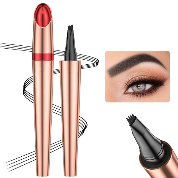 3D Microblading Cejas Tatuaje Lápiz 4 Tenedor Tip, lápiz de