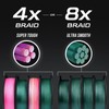 HANDING Blast Braided Fishing Line, Ultra-Thin Diameter, Durable with HyperOSi