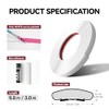 9.8 Ft Peel and Stick Wall Molding Trim, White(Paintable) Self