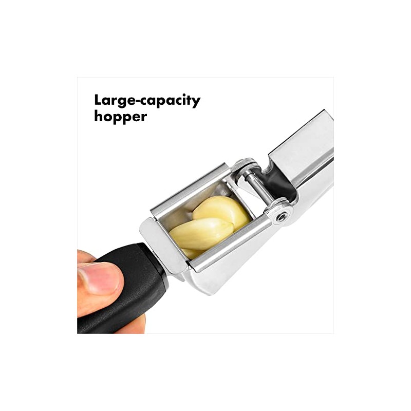 OXO Good Grips - Prensa de ajo de acero inoxidable