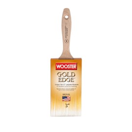 Wooster Brush E5232-3 Gold Edge Varnish Paintbrush, 3-Inch Size