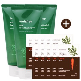 Giveaway of 3 Aloe Revital Soothing Gels + 10 Root Carrots / 알로에 리바이탈 수딩젤 3개+루트 당근10매 증정