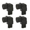 IEC320 C6 to C13 Power Adapter 90 Degree 2.5A‑10A 250V
