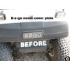 EzGo Golf Cart Diamond Plate Front Name Plate