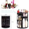 sanipoe Rotating Makeup Organizer,DIY Adjustable Spinning Holder,Foldable Cosmetic Storage Display
