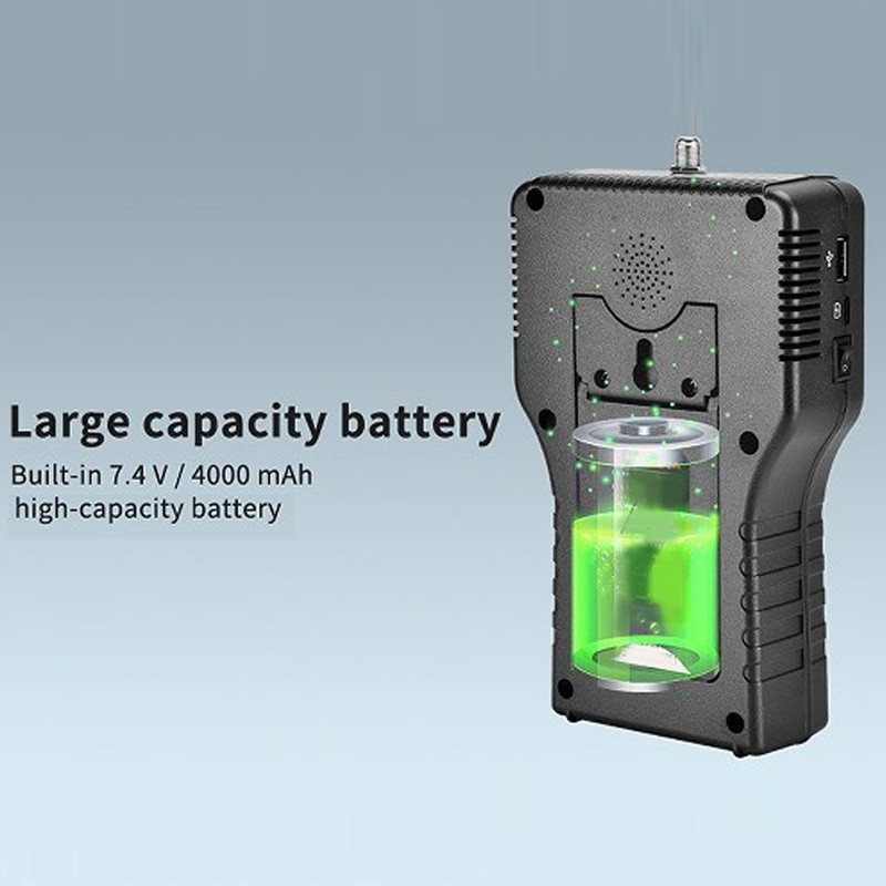 Satellite Finder with Compass Function 4000mAh 4.3in TFT LCD Display