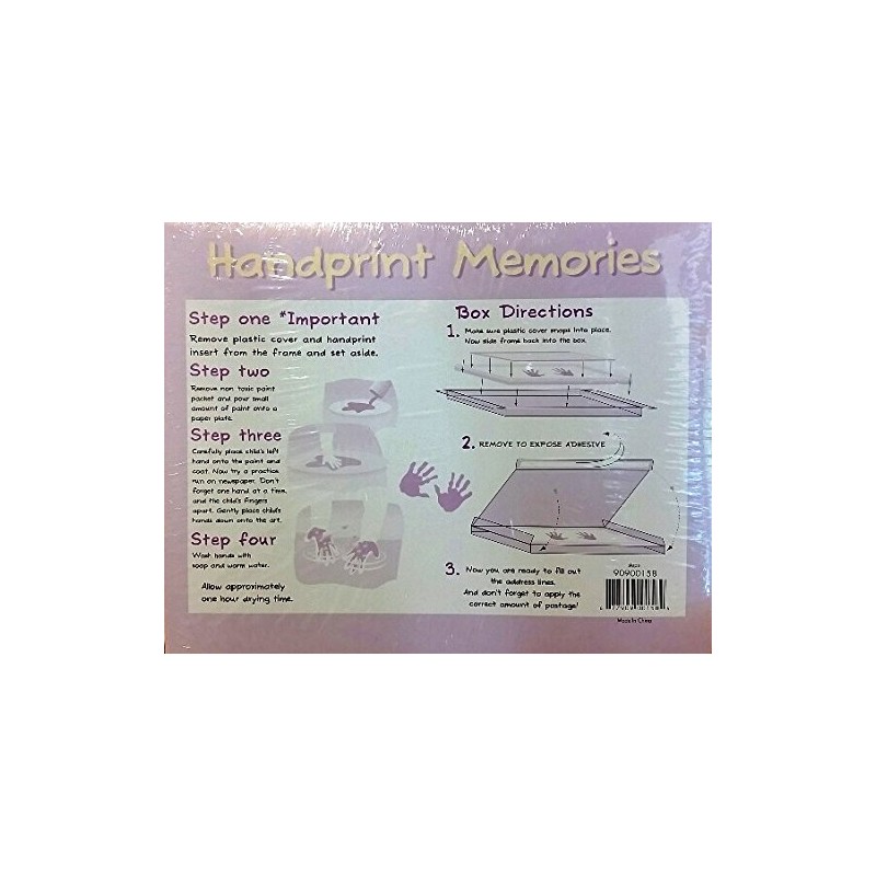 My First Steps Handprint Memories