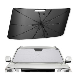 SXCY for 2021-2024 2025 Nissan Armada Windshield Umbrella Sunshade [Easier Foldable] for 2025 Armada Accessories 2025 Armada Sunshade Umbrella for 2025 Armada Windshield Sun Shade Umbrella
