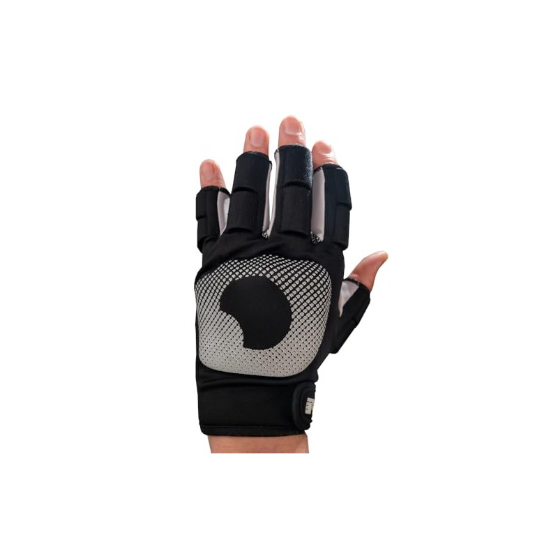 Byte ZT Left Hand Hockey Glove Silver (Medium)