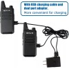 Retevis RT22 UHF Walkie Talkies Two Way Radio 2W CTCSS/DCS