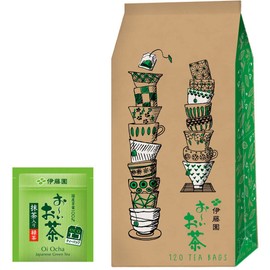 Itoen Eco Tea Bag, Oi Tea Green Tea (with Matcha) 0.06 oz (1.8 g) x 120 Bags