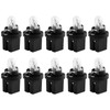 LEMLIN 10 Pieces Dashboard Bulbs, DC 12V 2W 30MA Bulbs