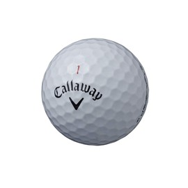 Callaway Golf Balls CHROME SOFT 2020 1 Dozen (12 Piece), 4 Piece, White