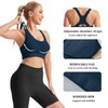 HANERDUN Sports Bra Strong Hold Women's Adjustable Straps Yoga Bra