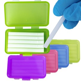 20PCs Dental Grade Orthodontic Wax for Braces & Aligners by OMNIA ONE | Braces Wax for Teeth with Colorful Storage Cases | Food Grade Ortho Brace Wax