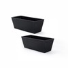 Step2 Tremont Trough Planter, Large Planters for Outdoor Plants, Gardening