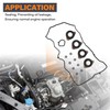 12030-5A2-A01 Engine Valve Cover Gasket Set Kit, Compatible with Honda