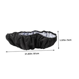 WOONEKY Waterproof Trampoline Cover Oxford Fabric Protective Pad Easy to Attach Indoor/Outdoor Use Trampoline Safety Accessory