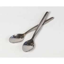 Vogelsberger Wachtelzucht Spoon for quail eggs, extra small, 1 piece, chrome steel, minimalist