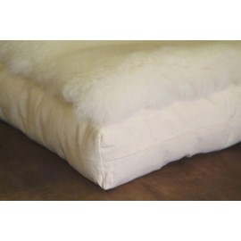 Cozy Buns Happy Lamb Organic Fleece Mattress Topper Cradle/Bassinet