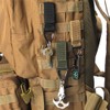 Cluoling Tactical Key Ring, Velcro Belt, Carabiner, Ring, Velcro Belt,