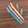 Healthwami Simple Mini Eyebrow Razor Long Eyebrow Razor Eyebrow Tool Correction Razor