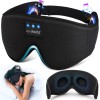 LC-dolida Bluetooth Sleep Mask with Headphones 3 in 1 Comfortable