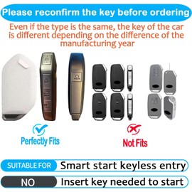 JOYEAR for Kia Keychain with Key Fob Cover Compatible with 2023 2024 2025 Kia Telluride，2024 2025 K4 K5 Sorento EV9，2025 Carnival 5-Buttons(Silver-Black)