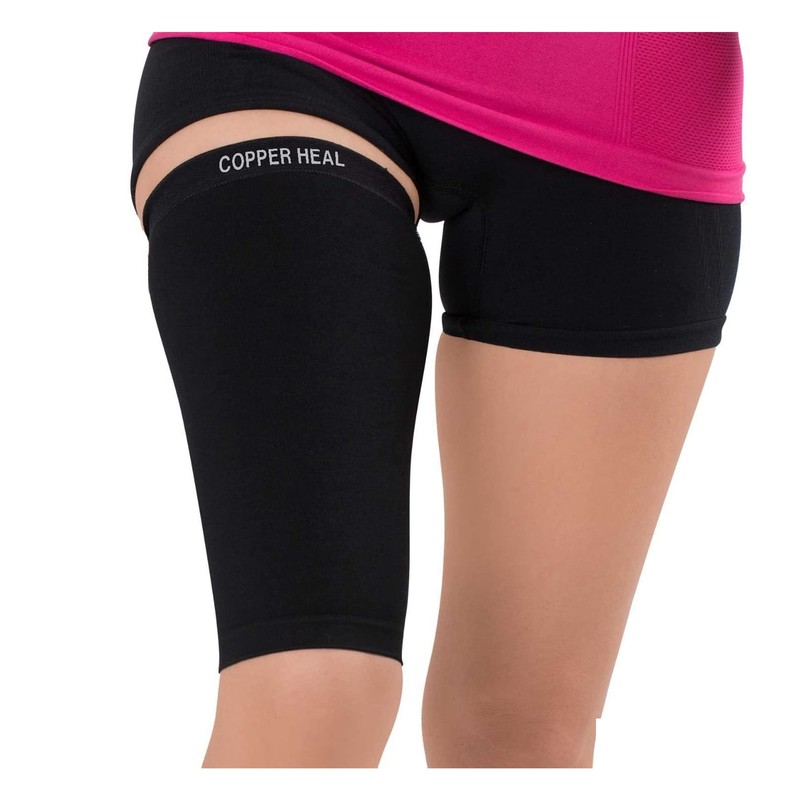 COPPER HEAL Thigh Compression Recovery Sleeve Recover from Sore Pulled