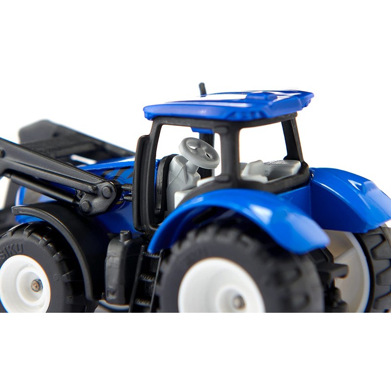 siku 1544, New Holland Tractor with Pallet Fork and Pallet,