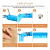 24 Piezas Varita Luz Led Baston Luminoso Collar 21cm