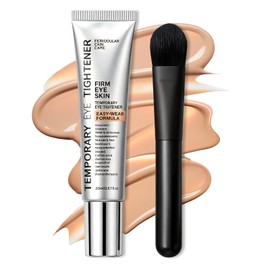 Studio Dermal Eye Tightener,Instant Eye Tightening Cream with Brush,Under Eye Cream for Puffiness,Bags Under Eyes and Fine Lines,Instant Eye Bag Tightener for Hydration & Firmness Men and Women