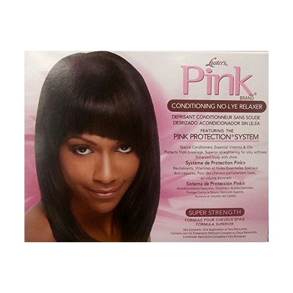 Relaxer / Smoothing Cream Lusters Luster Pink Conditioning No-Lye Relaxer Super