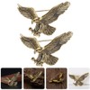 DEARMAMY Vintage Hawk Brooch Pin for Men Women, 2Pcs 4th