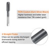 sourcing map M12x1.75 Metric Thread Tap 6542 Cobalt High-Speed Steel