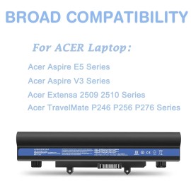 Unbranded 11.1V 5000mAh New AL14A32 Battery for Acer Aspire V3-472 V3-572 E14 E15Touch