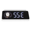 Digital Alarm Clock Rechargeable LED Mirror Alarm Clock -10°C‑50°C Temperature
