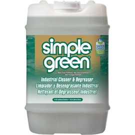 Simple Green, SMP13006, Industrial Cleaner/Degreaser, 1 / Each, White, 5 Gallons (Pack of 1)