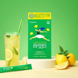Ring Tea Light Tea (Indigestible Maltodextrin Asabi) 14 packets, 4 units / 링티 라잇티 (난소화성말토덱스트린 애사비) 14포, 4개