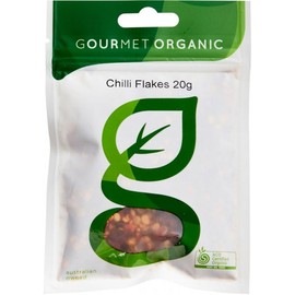Gourmet Organic Herbs Chilli Flakes 20g Sachet